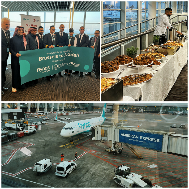 Inauguration de la Compagnie Flynas à Brussels Airport